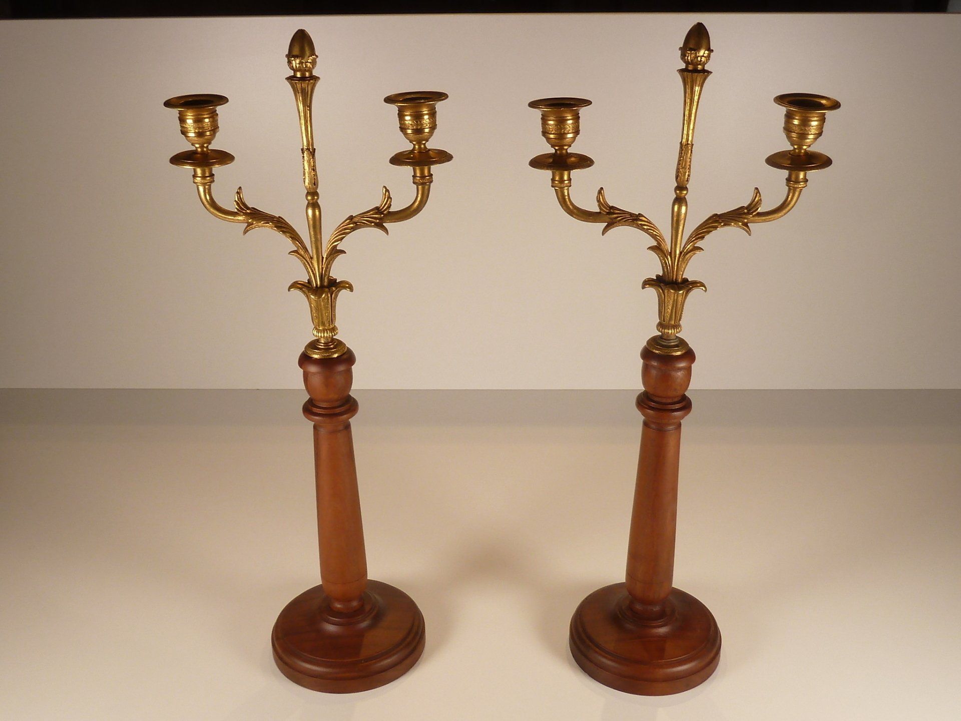 Empire Bronze Girandolen Empire Bronze Girandolen